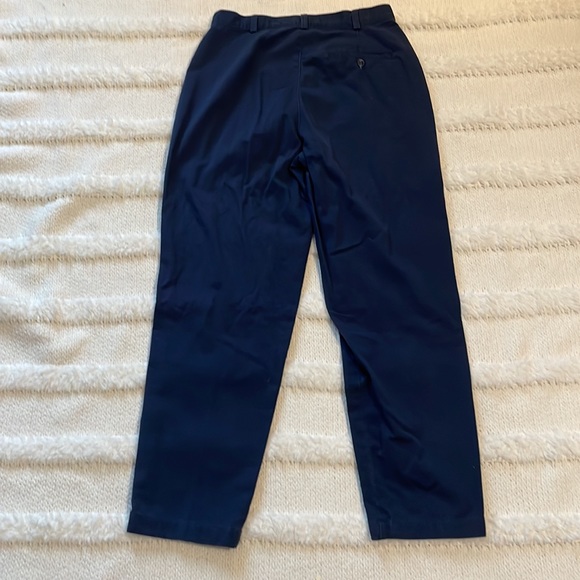 Dockers pants flat front Khakis navy blue women’s size 10 petite - Picture 8 of 9